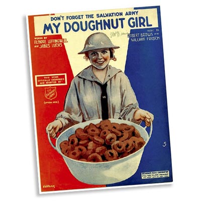 A late Fourties era Doughnut Girls poster